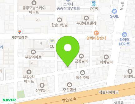 경기도 부천시 오정구 역곡로433번길 28 (고강동) 지도