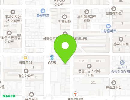 경기도 부천시 오정구 원종로107번길 21 (고강동, 부천교회) 지도