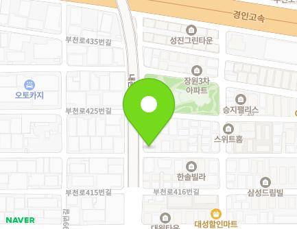 경기도 부천시 오정구 부천로 422-4 (내동) 지도
