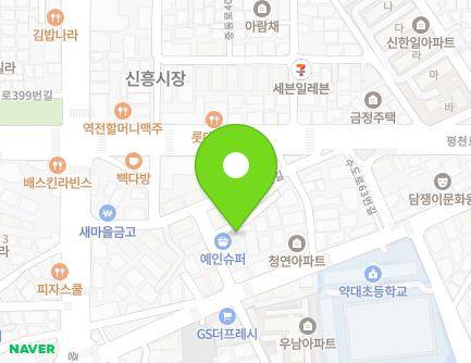 경기도 부천시 오정구 수도로47번길 12-6 (삼정동, 삼정원룸) 지도