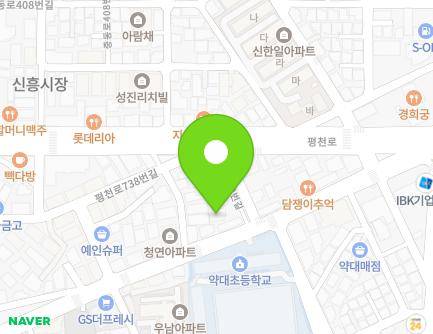 경기도 부천시 오정구 수도로 59 (삼정동, SK다정애) 지도