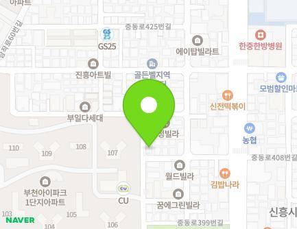 경기도 부천시 오정구 중동로399번길 28-20 (삼정동, 선경빌라) 지도