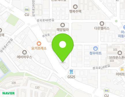 경기도 부천시 오정구 성곡로 32 (여월동) 지도