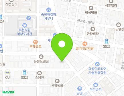 경기도 부천시 오정구 삼작로306번길 20 (여월동) 지도