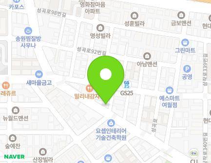 경기도 부천시 오정구 성곡로 70-3 (여월동) 지도