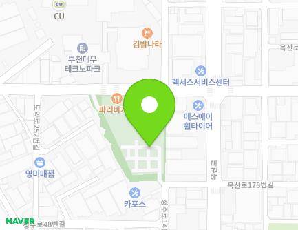 경기도 부천시 원미구 도약로 260 (도당동, 현대골프장) 지도