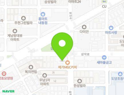 경기도 부천시 원미구 삼작로 252 (도당동, 정남프라자) 지도