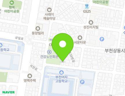 경기도 부천시 원미구 석천로30번길 13-3 (상동, 세종파크힐) 지도