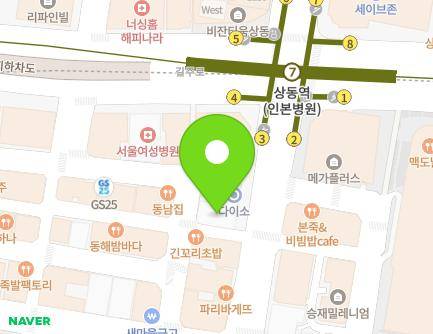 경기도 부천시 원미구 상동로 81 (상동, 센타프라자) 지도
