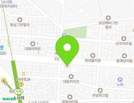 경기도 부천시 원미구 부일로 598-1 (소사동, 대한정밀) 지도