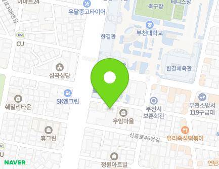 경기도 부천시 원미구 신흥로52번길 12 (심곡동) 지도