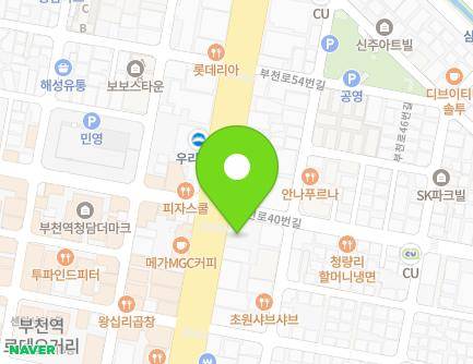 경기도 부천시 원미구 부천로 38 (심곡동) 지도