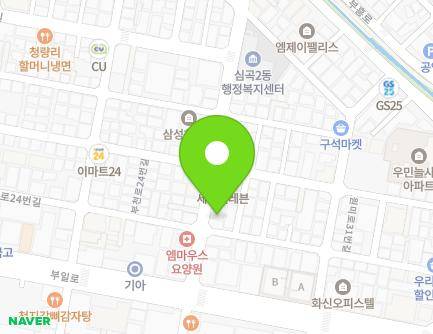 경기도 부천시 원미구 부일로505번길 18 (심곡동) 지도