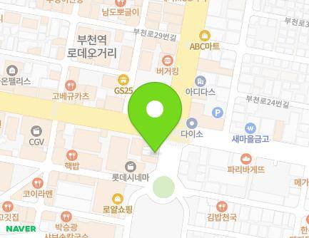 경기도 부천시 원미구 부천로 15 (심곡동) 지도