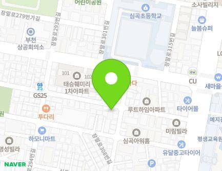 경기도 부천시 원미구 신흥로73번길 31 (심곡동, 대성빌라) 지도