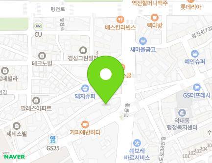 경기도 부천시 원미구 중동로377번길 11 (약대동, 정석빌라) 지도