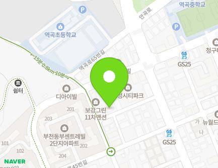 경기도 부천시 원미구 역곡로51번길 18 (역곡동, 대영그린아파트) 지도