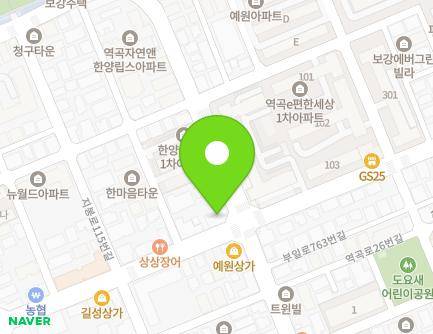 경기도 부천시 원미구 지봉로127번길 5 (역곡동, 보성주택) 지도
