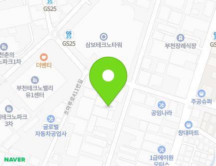 경기도 부천시 원미구 조마루로427번길 71 (원미동, (주)미금테크) 지도