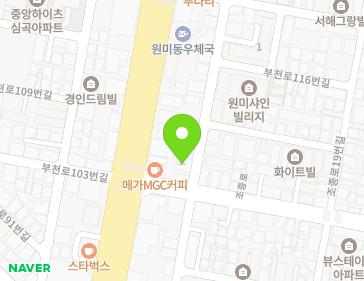 경기도 부천시 원미구 조종로7번길 5 (원미동) 경기도 부천시 원미구 조종로7번길 5 (원미동) 지도