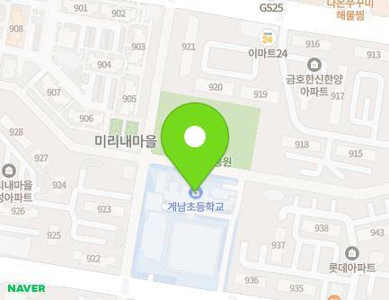 경기도 부천시 원미구 조마루로 255 (중동, 계남초등학교) 지도