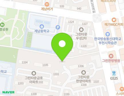 경기도 부천시 원미구 부흥로303번길 31-1 (중동, 유치원) 지도