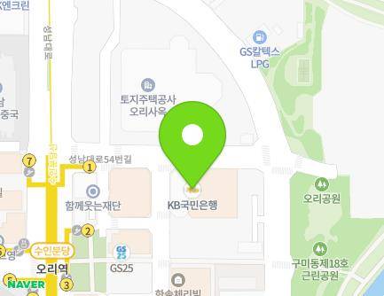 경기도 성남시 분당구 탄천상로 95 (구미동, 한국토지주택공사) 지도
