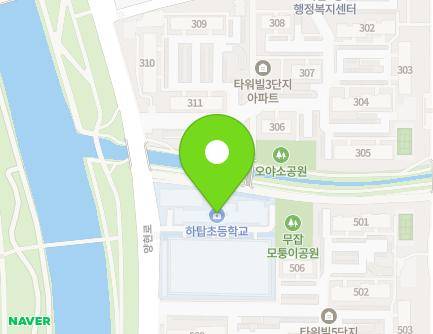경기도 성남시 분당구 양현로 262 (야탑동, 하탑초등학교) 지도