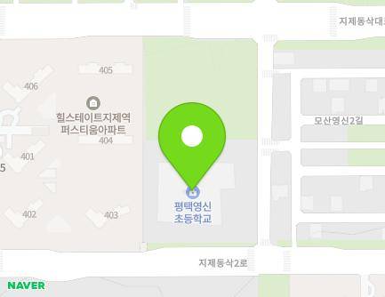 경기도 평택시 지제동삭2로 123 (세교동, 영신초등학교) 지도
