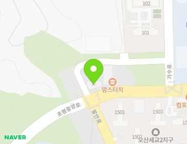 경기도 오산시 초평중앙로 127-4 (가수동) 지도