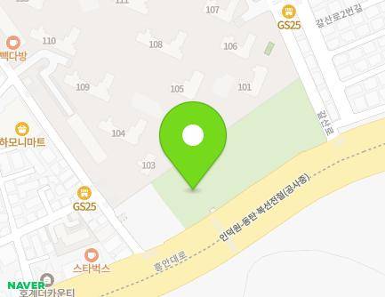 경기도 안양시 동안구 흥안대로 151 (호계동, 덕현공원공영주차장) 지도