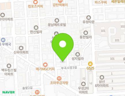 경기도 의왕시 부곡시장3길 7 (삼동, e-빌리지) 지도
