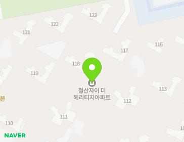 경기도 광명시 시청로 70 (철산동, 철산자이더헤리티지) 지도
