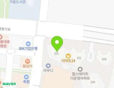 경기도 파주시 와석순환로515번길 70 (와동동, 힐스테이트더운정) 지도