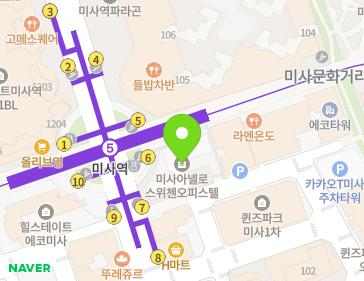경기도 하남시 미사강변동로84번길 15 (망월동) 지도