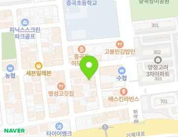 경상남도 거제시 중곡로1길 8-5 (고현동, 샘물교회) 지도