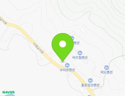 경상남도 거제시 남부면 거제남서로 752 (홍포회관) 지도