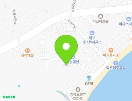 경상남도 거제시 덕포5길 24 (덕포동, 파크팰리스덕포) 지도