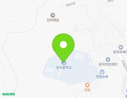 경상남도 거제시 둔덕면 하둔3길 7-3 (둔덕중학교) 지도