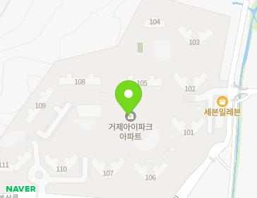 경상남도 거제시 양정5길 36 (양정동, 거제아이파크1차) 지도