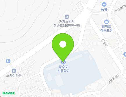 경상남도 거제시 신부로1길 19 (장승포동, 장승포초등학교) 지도