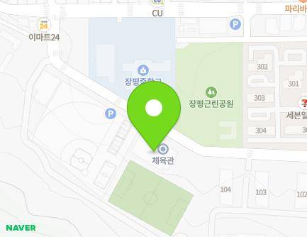 경상남도 거제시 장평2로4길 31 (장평동, 장평종합복지관(운동시설)) 지도