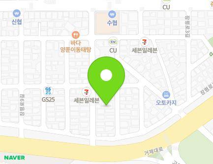 경상남도 거제시 장평3로2길 40-2 (장평동, 고운어린이집) 지도