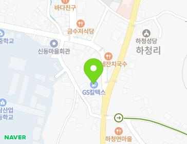 경상남도 거제시 하청면 연하해안로 1724 (하청주유소) 지도