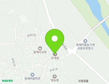 경상남도 거창군 가조면 동례1길 2-12 (온계정) 지도