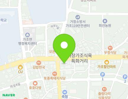 경상남도 거창군 가조면 지산로 1496 (신택시) 지도