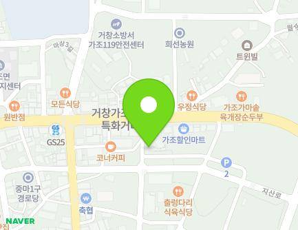 경상남도 거창군 가조면 가조가야로 1116-17 (온천가스) 지도