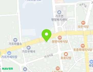 경상남도 거창군 가조면 가조가야로 1090 지도