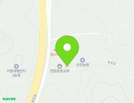 경상남도 거창군 거창읍 갈지2길 162 (전원교회) 지도