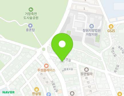 경상남도 거창군 거창읍 죽전길 14 (호돌이일반한식) 지도